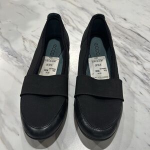 Ecco Women’s Bluma Band Slip On Shoes Comfort Flats Black Size 38‎ (US 7/7.5)